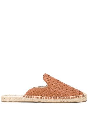 Sofia slip-on espadrilles by Soludos, available on farfetch.com for $124 Scarlett Johansson Shoes SIMILAR PRODUCT