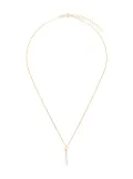 True Rocks knife pendant necklace - Gold