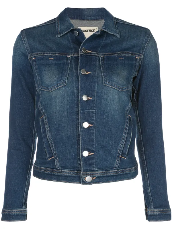 slim denim jacket