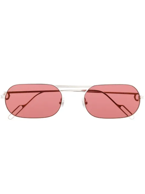 Cartier Eyewear lentes de sol con armazón hexagonal