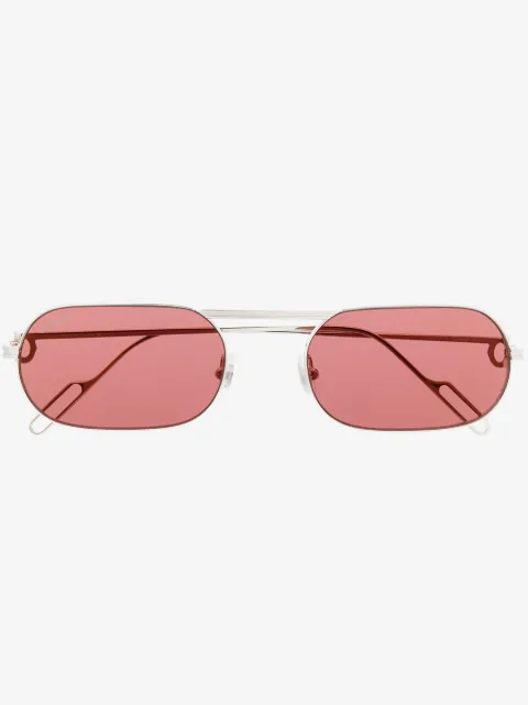 Cartier Eyewear lentes de sol con armazón hexagonal