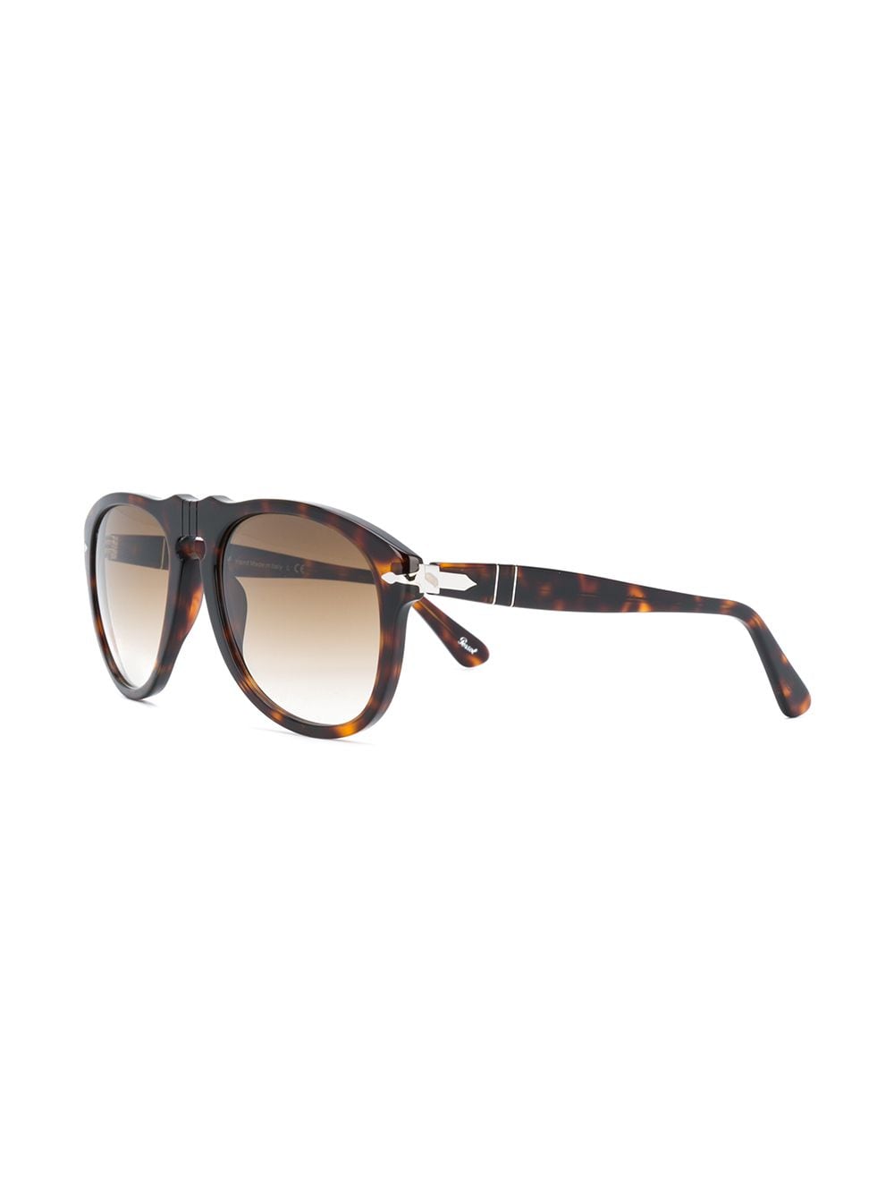 Image 2 of Persol tortoiseshell round-frame sunglasses