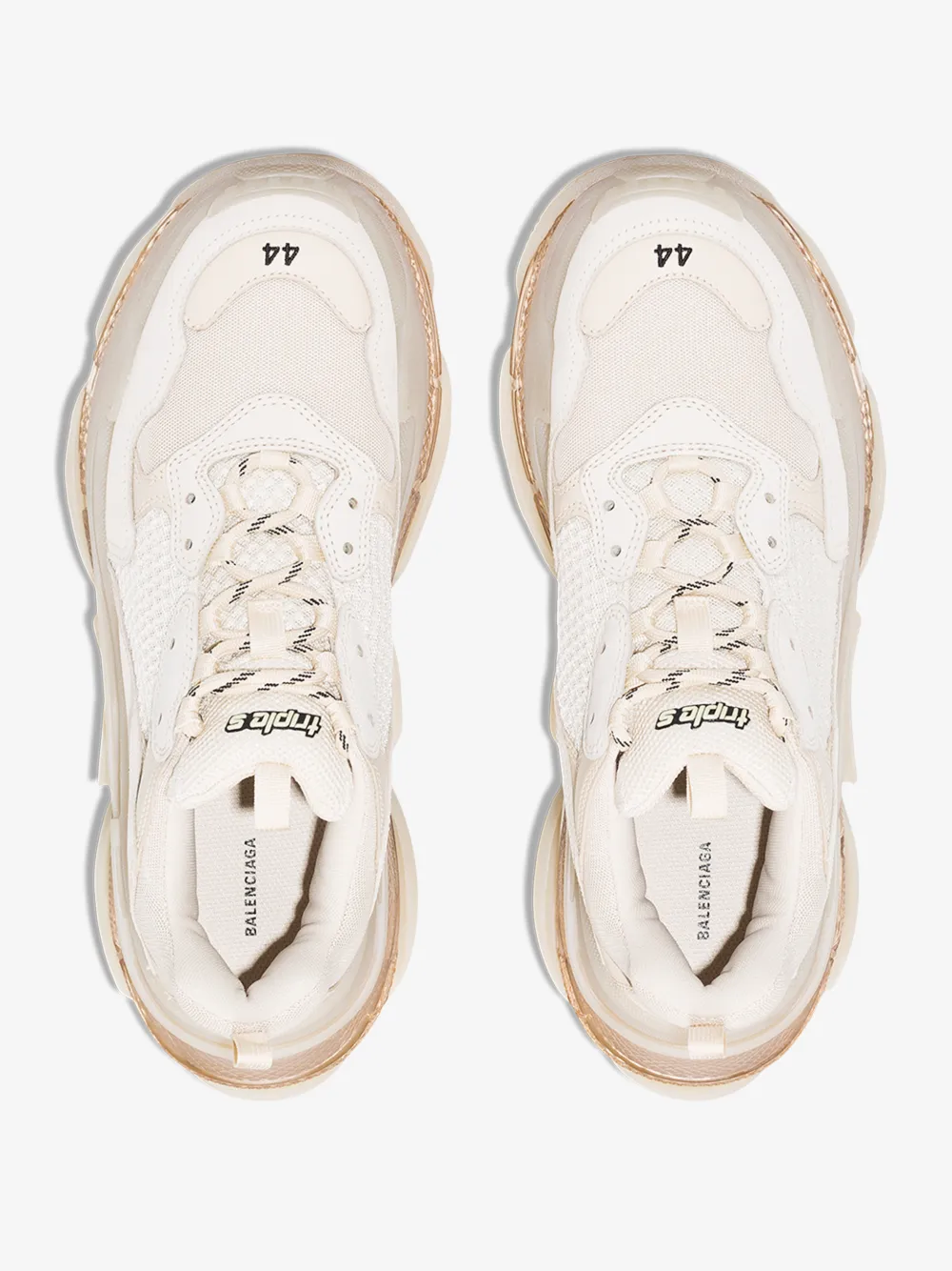 BALENCIAGA BALENCIAGA BEIGE TRIPLE S SNEAKERS,541624W09O114614193