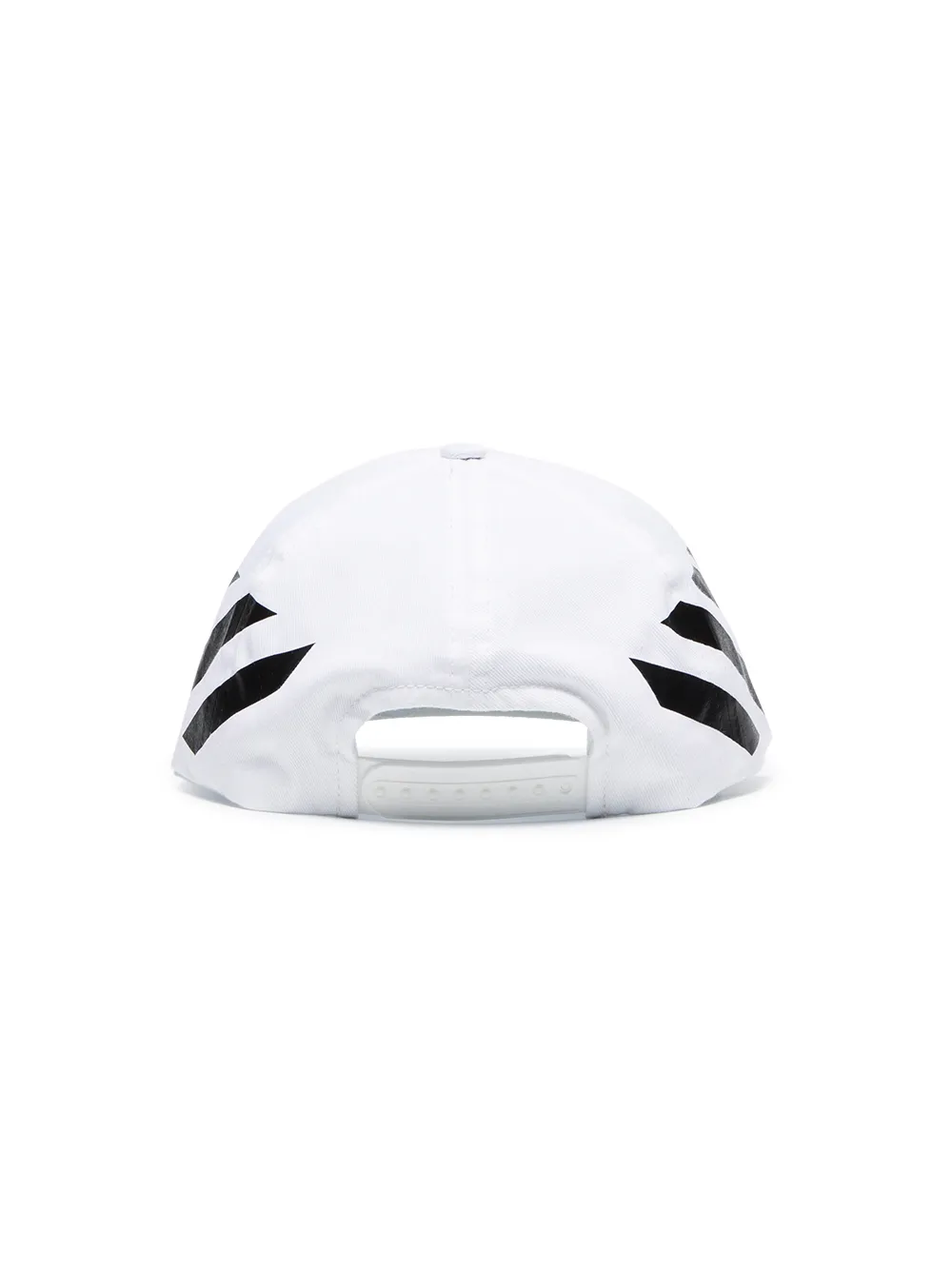 Off-White Diagonal Stripe Print Baseball Cap - Farfetch