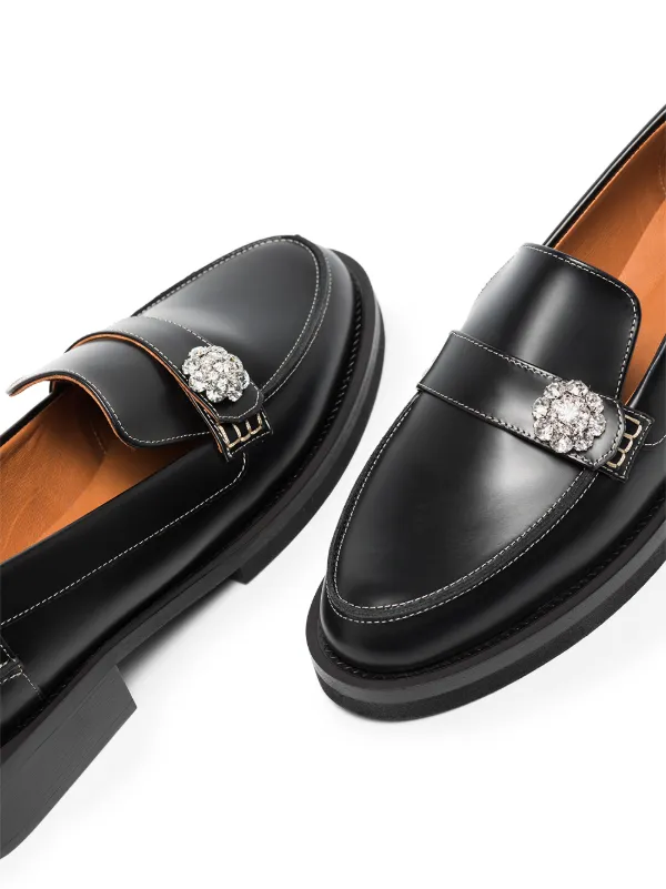 2023特価】 GANNI EMBELLISHED LOAFERS ガニー ローファー 36の通販 by