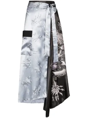 Women S Designer Asymmetric Draped Skirts On Sale Farfetch