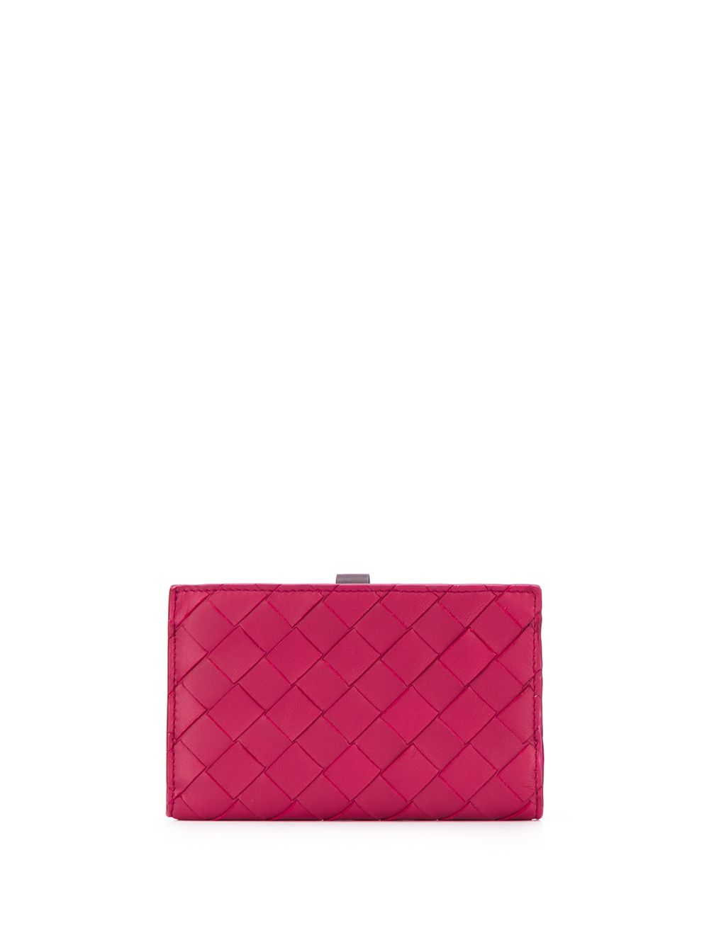 фото Bottega Veneta мини-кошелек с плетением Intrecciato