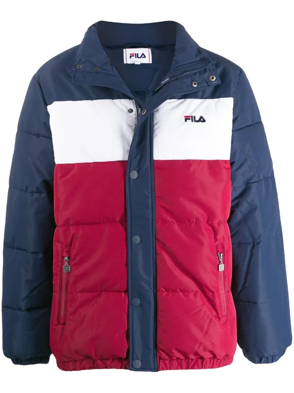 Fila Boys Top Logo Block Insulated Jacket