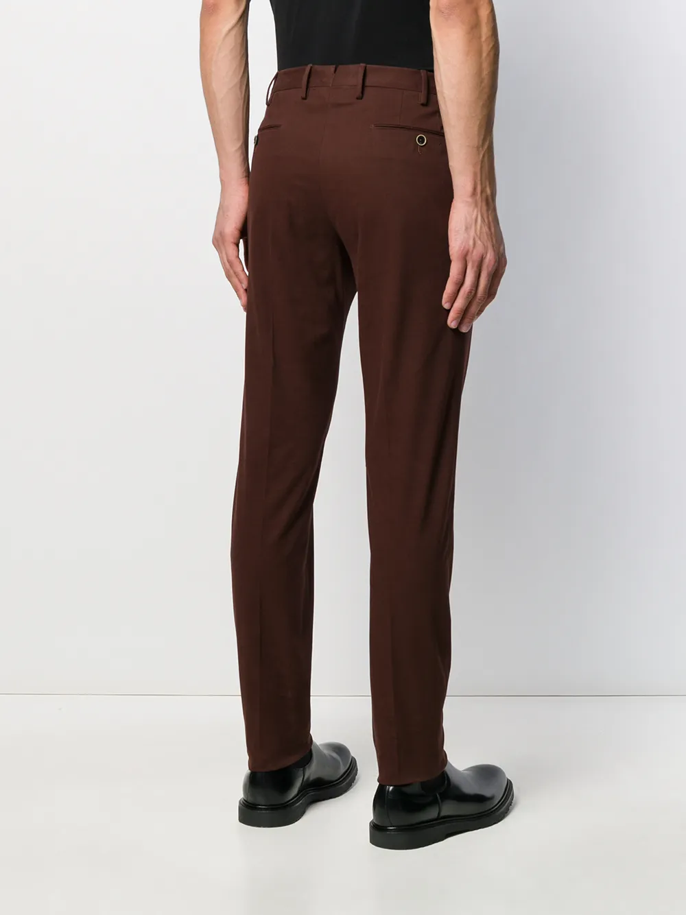 фото Pt01 slim-fit chino trousers