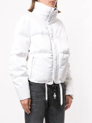 reversible down puffer jacket展示图