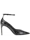 Saint Laurent ink splashes pumps - Black