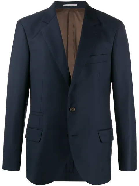 Brunello Cucinelli single-breasted tailored blazer