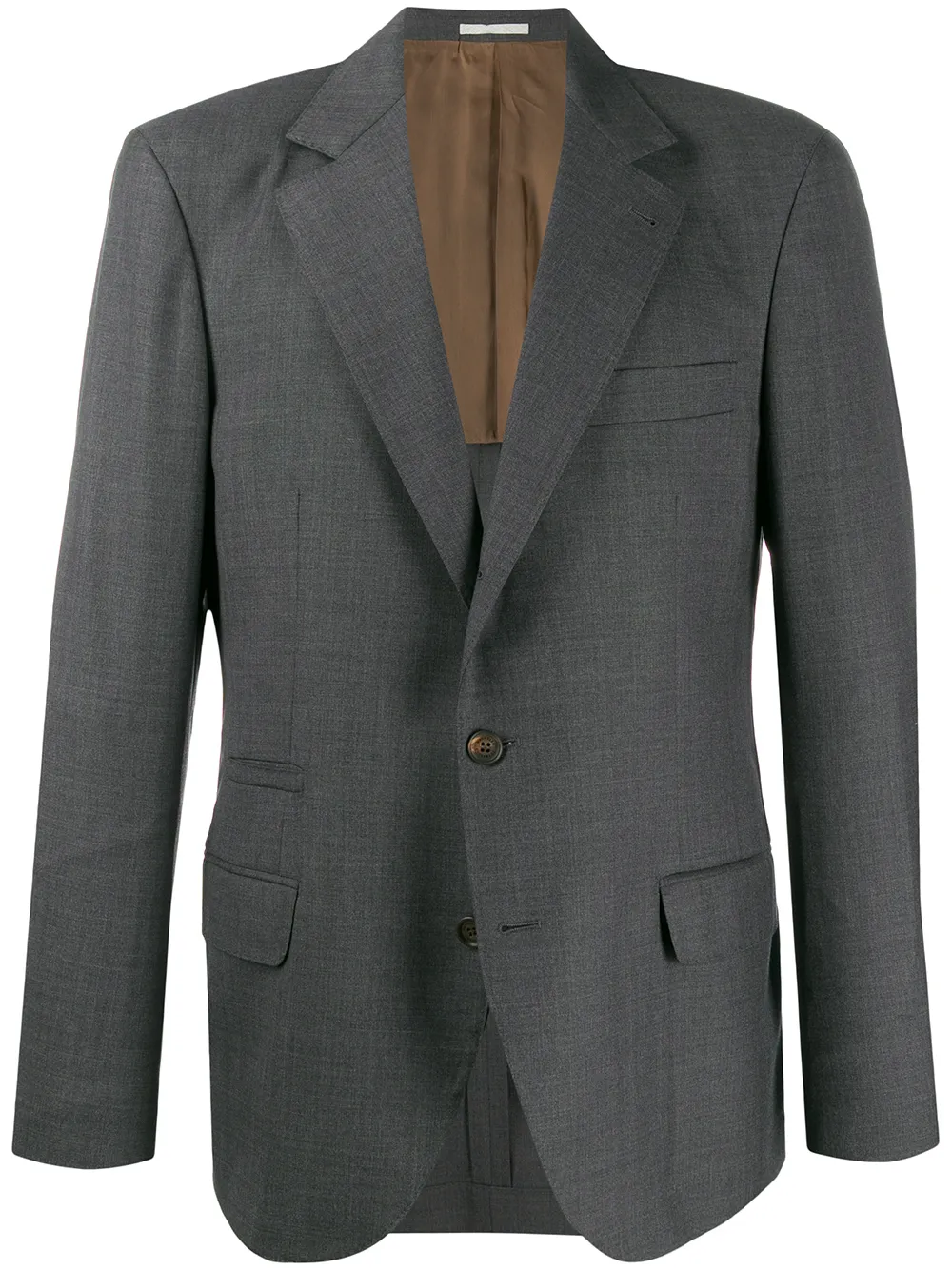 

Brunello Cucinelli blazer ajustado - Gris