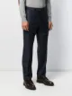 Brunello Cucinelli بنطال مفصل متباين الألوان