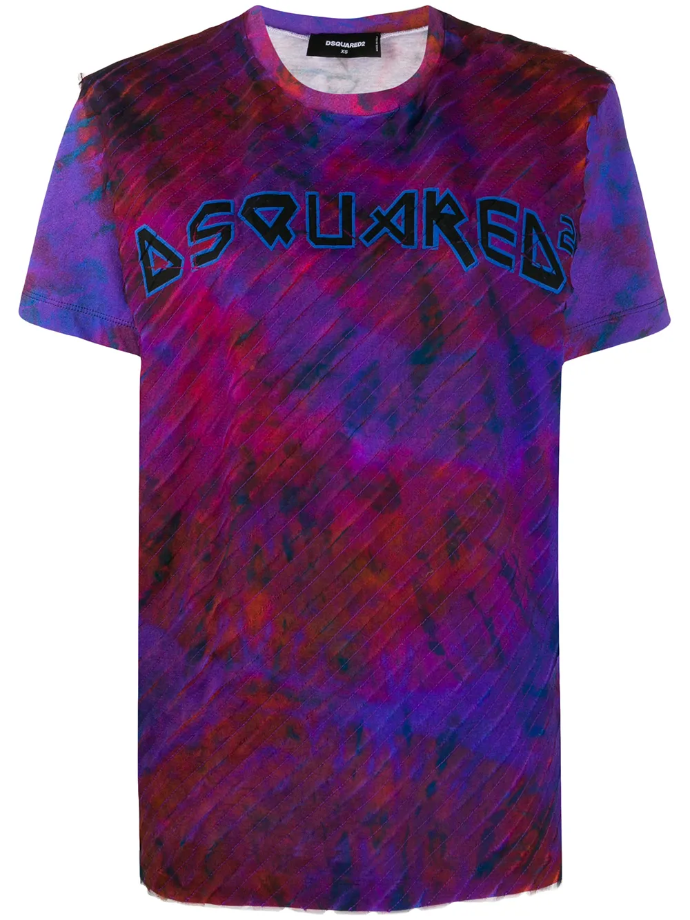 Dsquared2 T-Shirt Mit Batikmuster mVMxC L4TmT Dsquared2 T-Shirt Mit Batikmuster mVMxC L4TmT