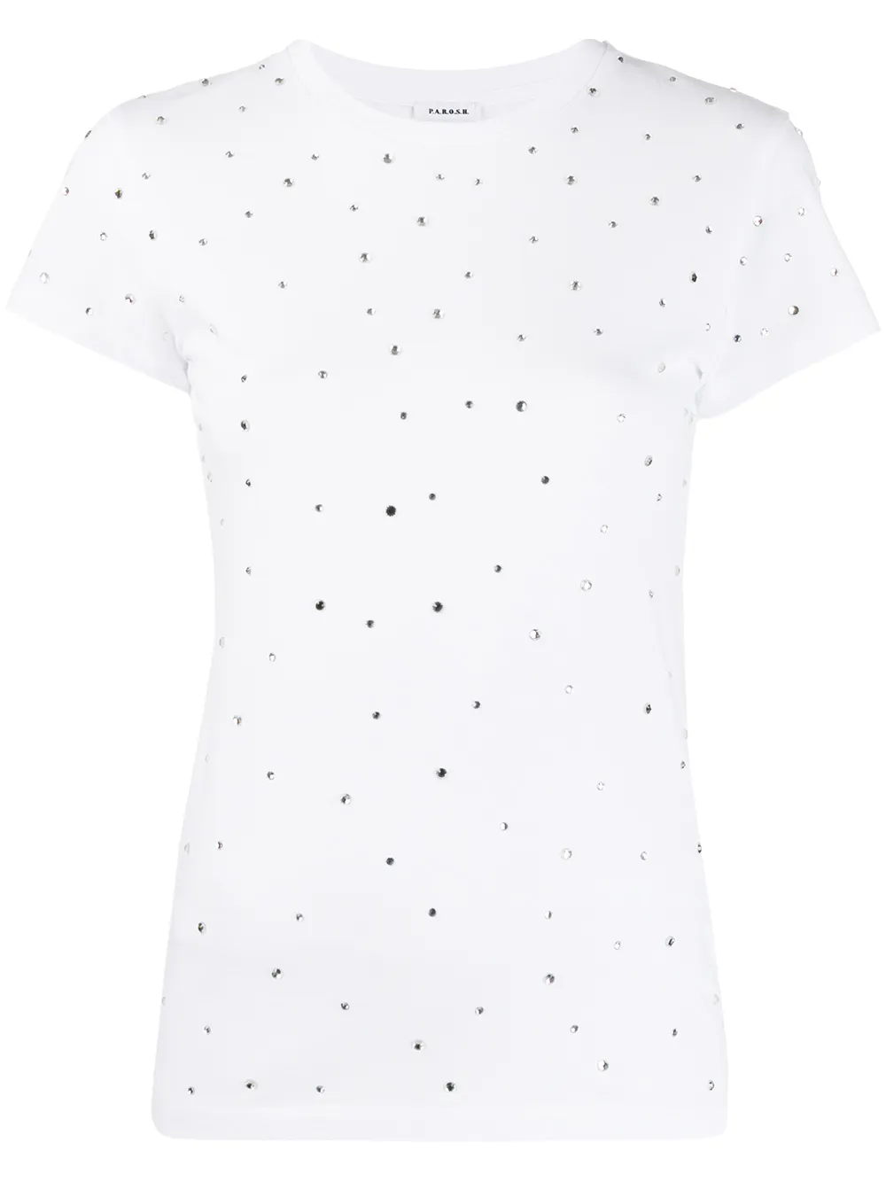 P.A.R.O.S.H. T-Shirt Mit Kristallen DcGJq mCN87 P.A.R.O.S.H. T-Shirt Mit Kristallen DcGJq mCN87