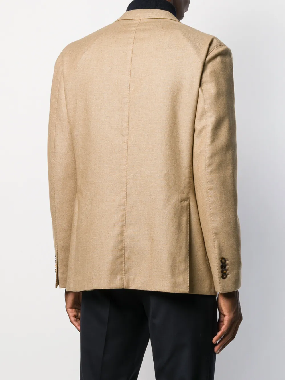 Boglioli Getailleerde blazer Beige