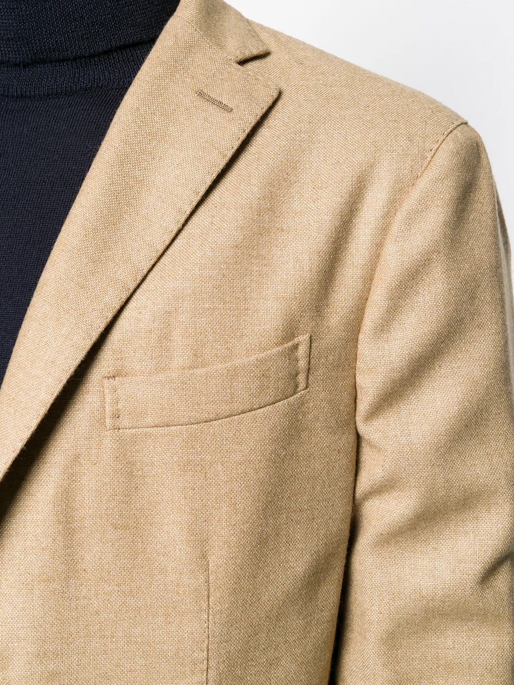 Boglioli Getailleerde blazer Beige