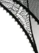 Maison Close lace insert crotchless thong