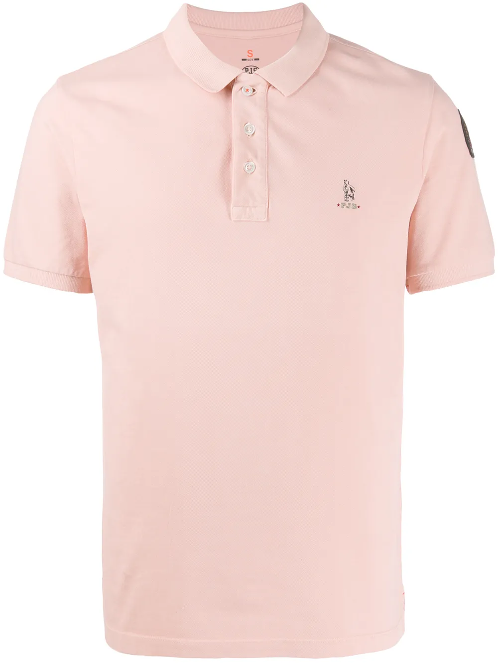 Parajumpers embroidered logo polo shirt Parajumpers embroidered logo polo shirt