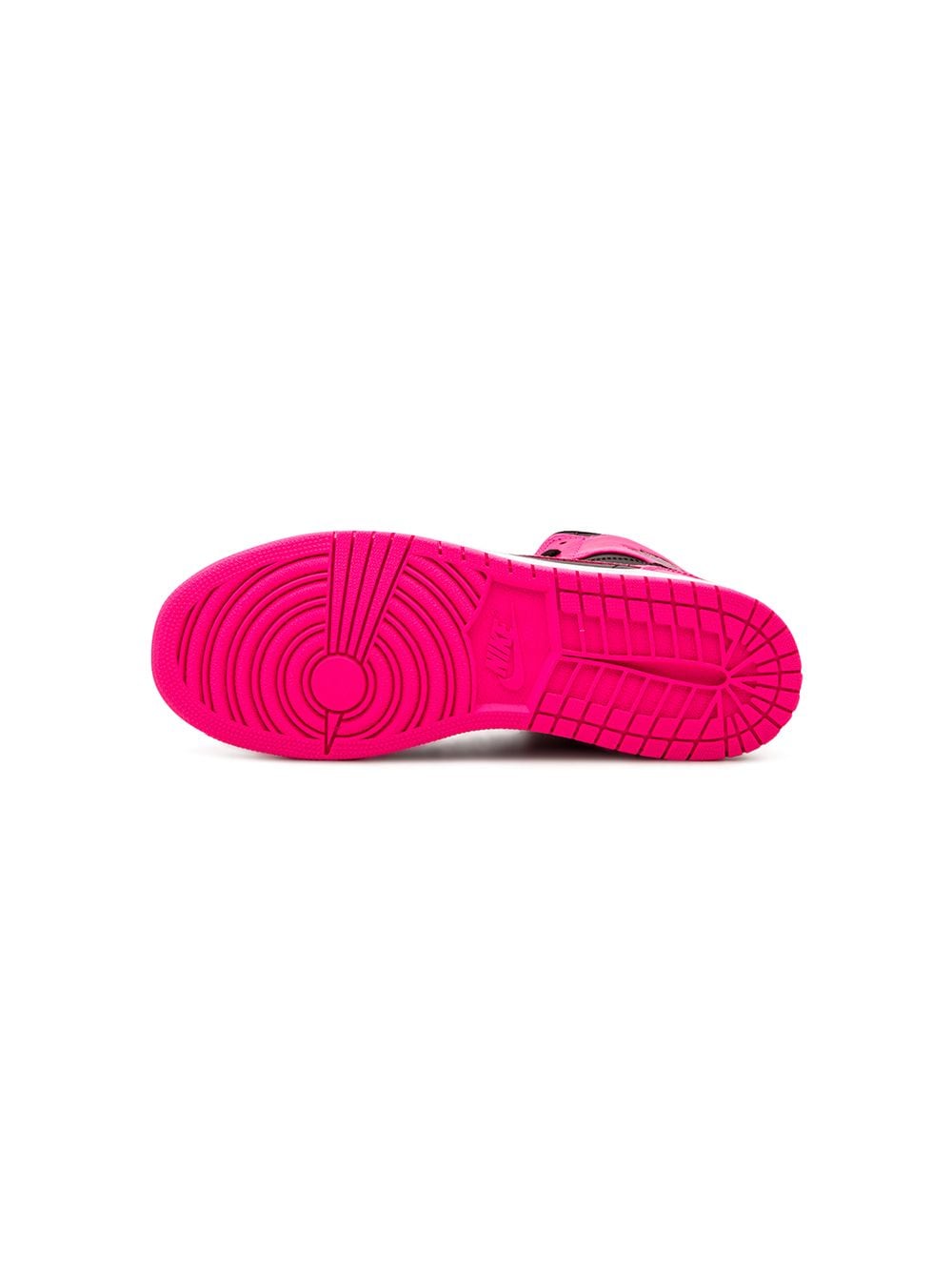 Shop Jordan X Serena Williams Air  1 Retro High "hyper Pink" Sneakers In Hyper Pink/black-white