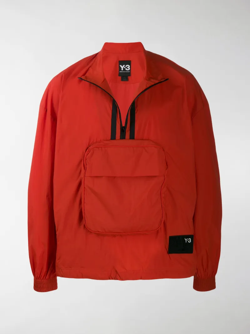 y3 orange jacket