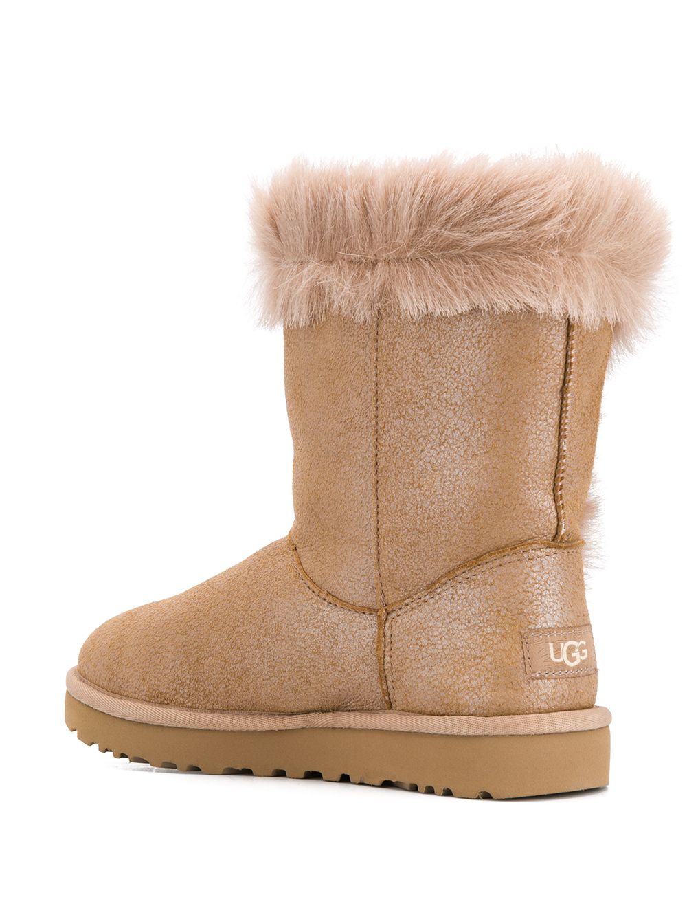 фото Ugg Australia fur detail boots