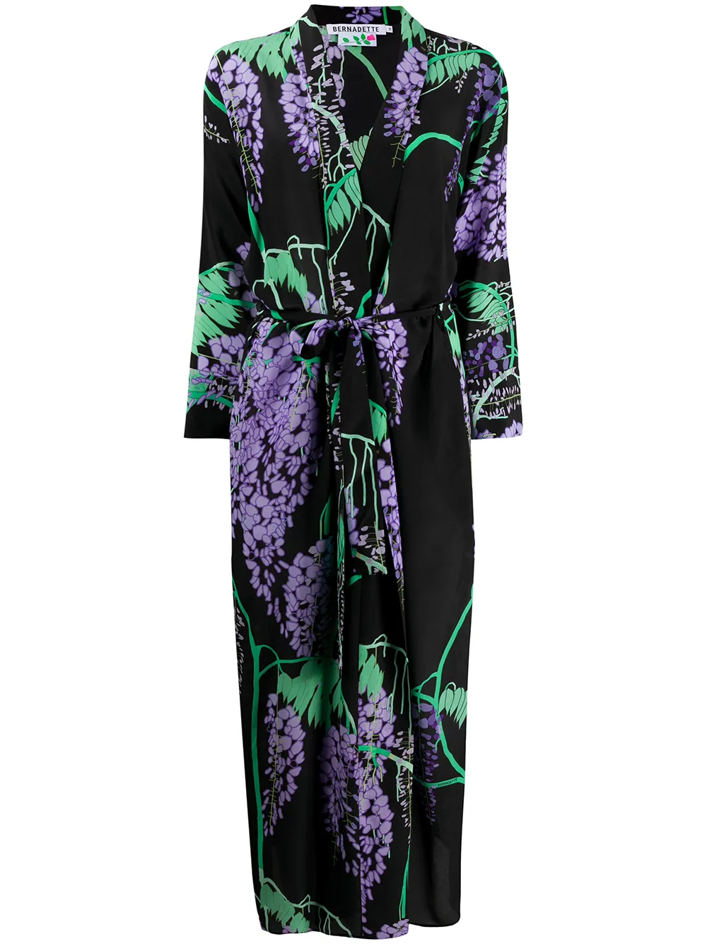 BERNADETTE FLORAL WRAP DRESS