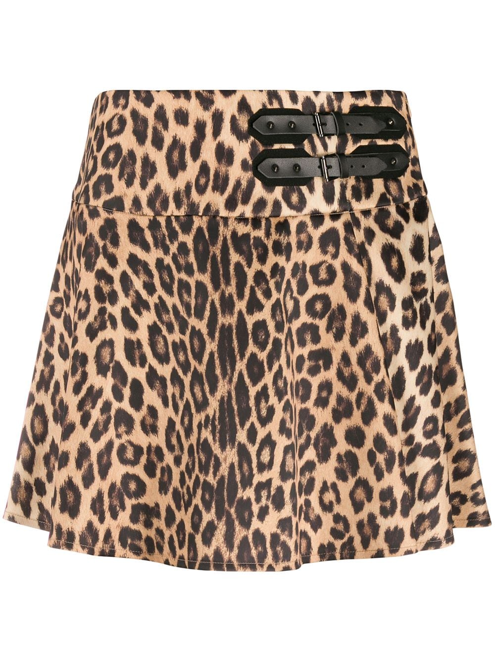 фото LIU JO расклешенная юбка с леопардовым принтом