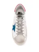 Golden Goose printed plimsoll trainers