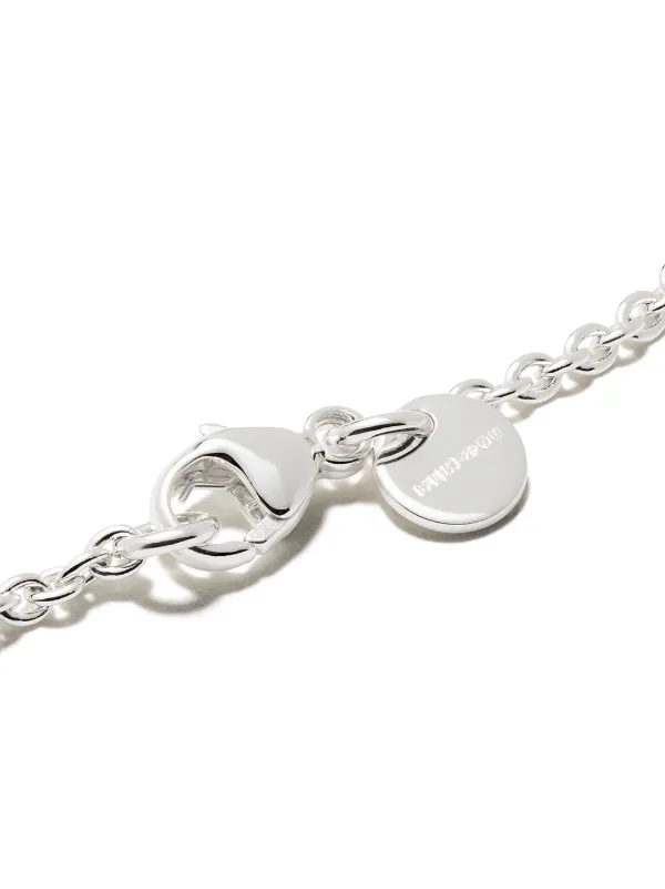 Shaun Leane Silver Cherry Blossom Single Diamond And Pearl