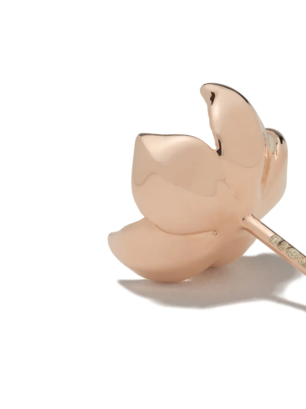 Shaun Leane Cherry Blossom Diamond Flower Stud Earrings In Rose Gold Vermeil