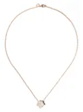 Shaun Leane Cherry Blossom diamond large flower pendant necklace - ROSE GOLD VERMEIL