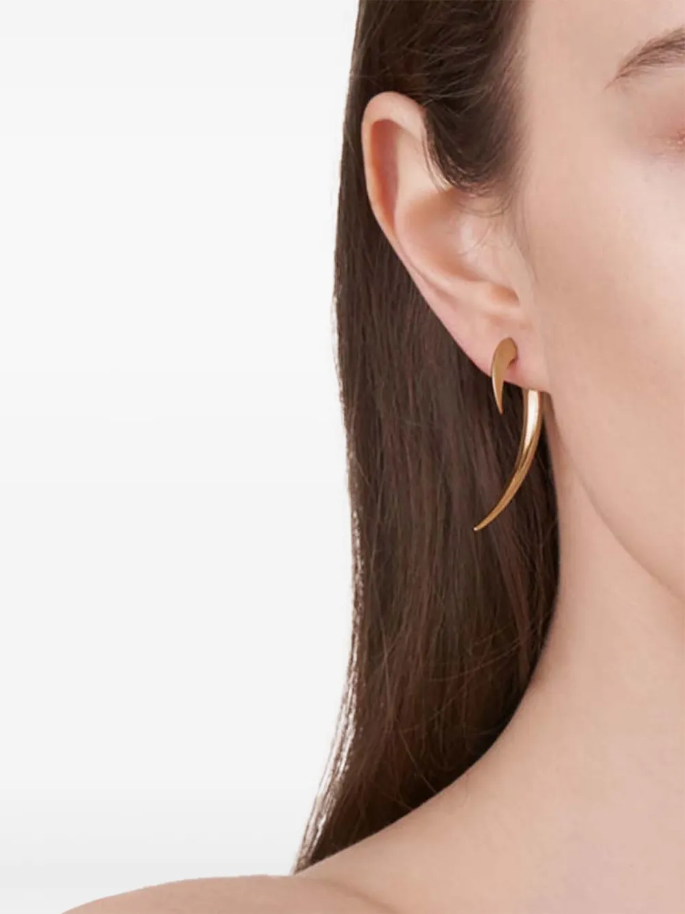  Shaun Leane Ohrringe Im Haken Design   Gelb 