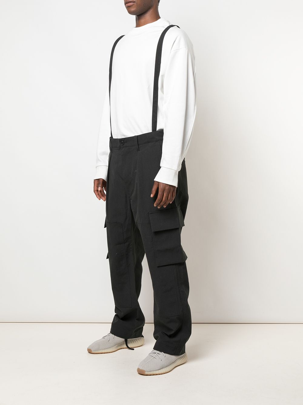 фото Snow Peak loose fit trousers with braces