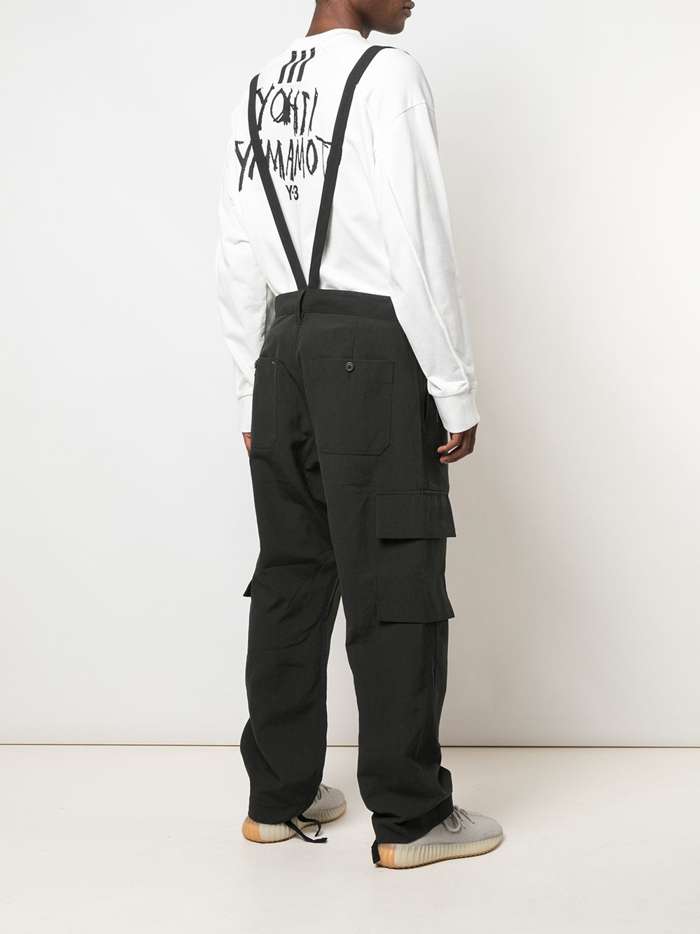 фото Snow Peak loose fit trousers with braces