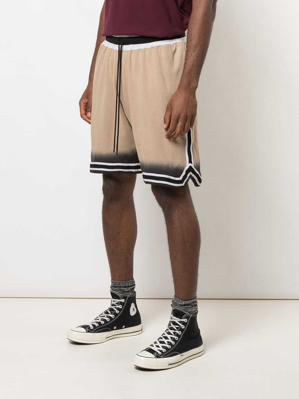 фото John Elliott tie-dye print basketball shorts