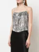 Fleur Du Mal Fil Coupé embellished camisole