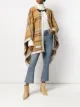 Image 2 of LANVIN check print cape