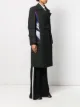 Maison Margiela contrast panel double breasted coat