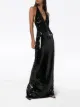 Tom Ford halterneck low V-neck sequin gown
