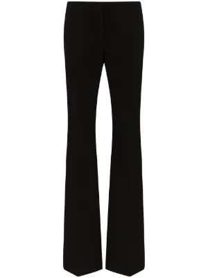 black bell bottom dress pants