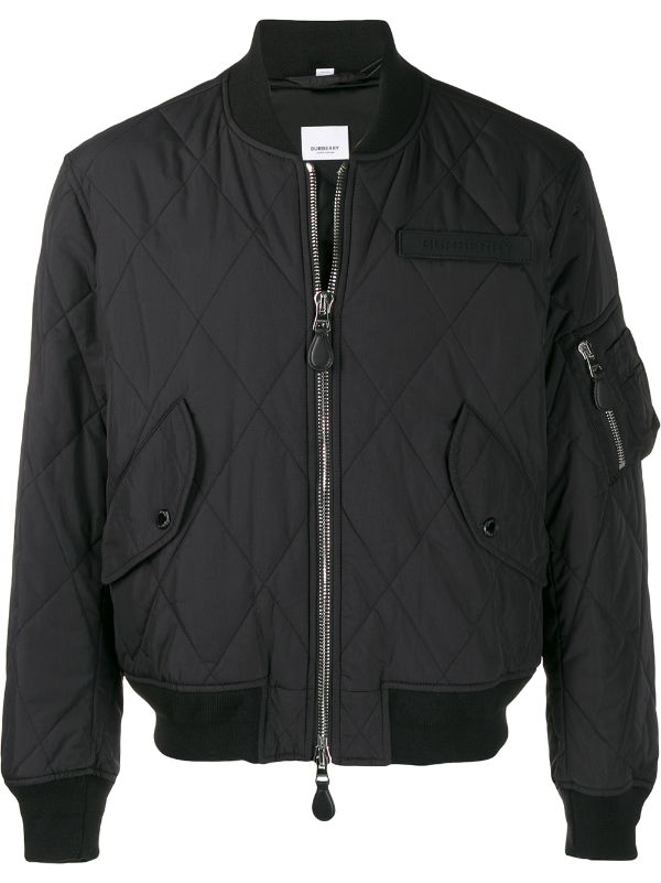 burberry black bomber jacket