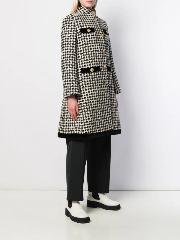 gucci houndstooth coat