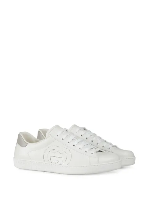 gucci perforated sneakers