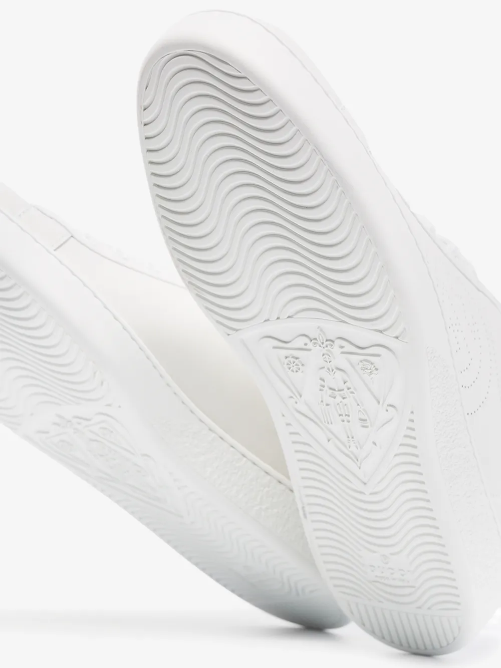GUCCI GUCCI WHITE ACE LOW TOP SNEAKERS,599147AYO7014618640