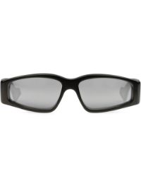 ＜Farfetch＞ Gucci Eyewear スクエアフレーム サングラス - ブラック画像