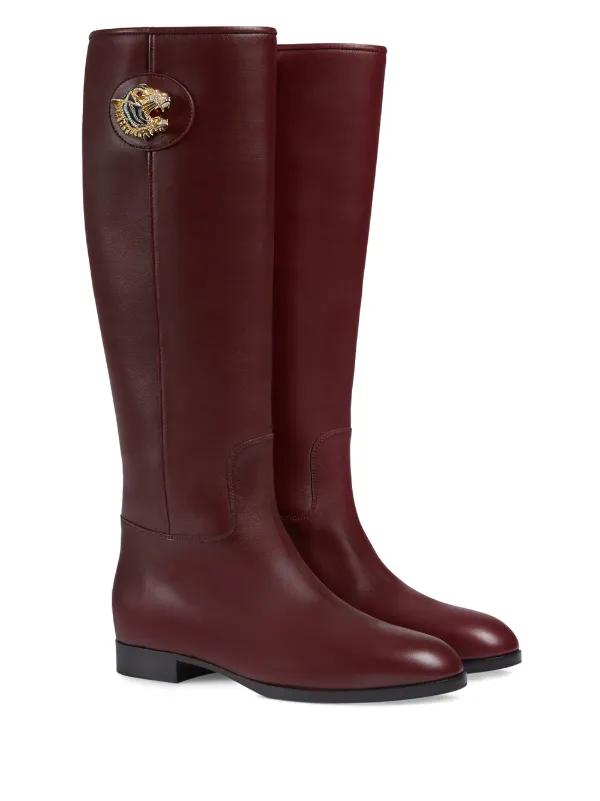 gucci mid calf boots