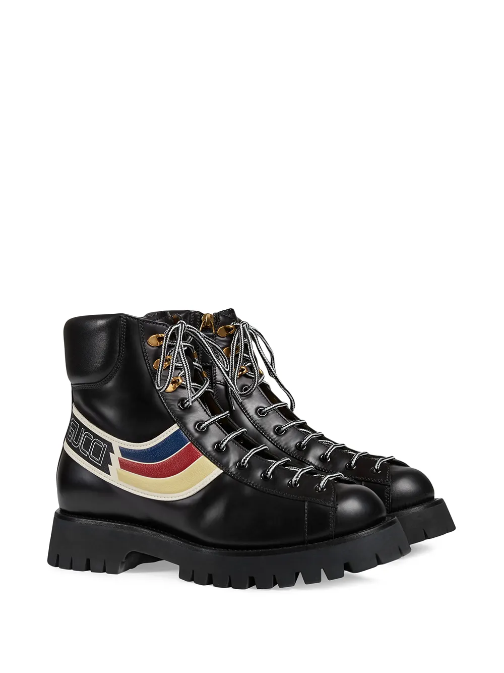 gucci boots lace up