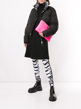 zebra print thermal leggings展示图